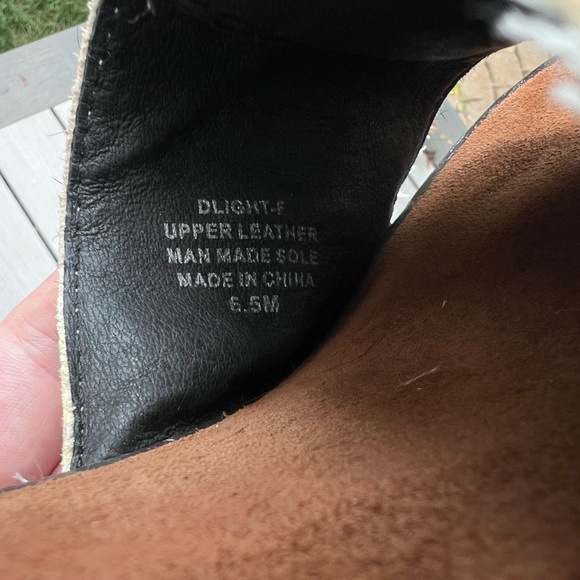 Jeffrey Campbell Black and White Platform Mules - Picture 12 of 12